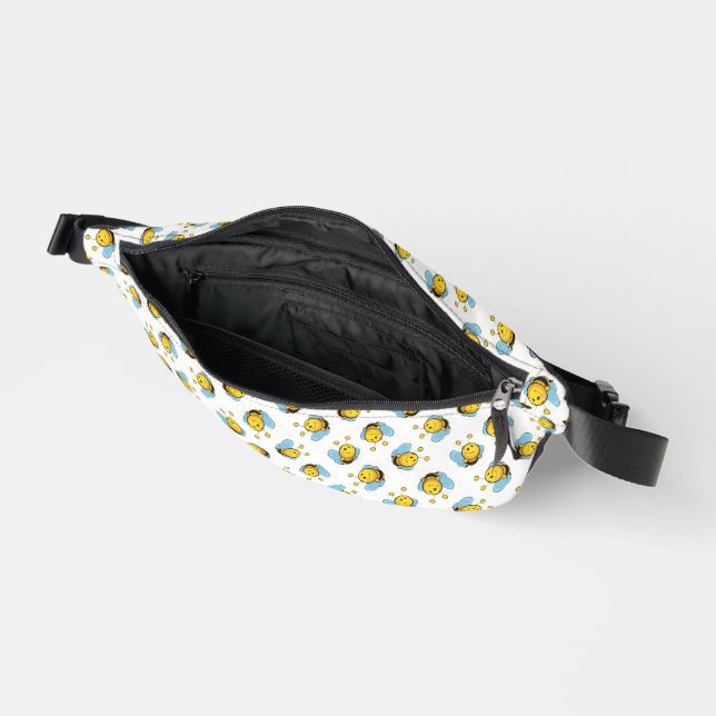Niedliches Traubenmuster Bauchtasche (Offen)