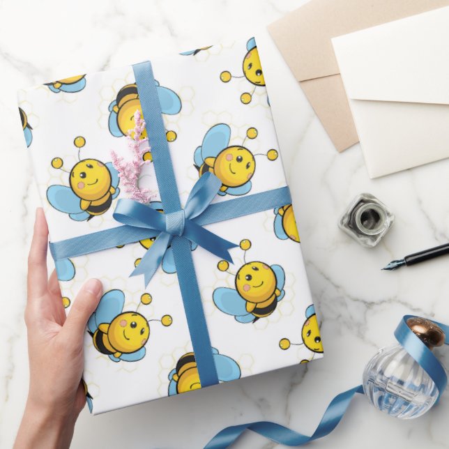 Niedliches Traubenmuster Geschenkpapier (Schenken)