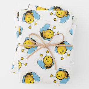 Niedliches Traubenmuster Geschenkpapier Set
