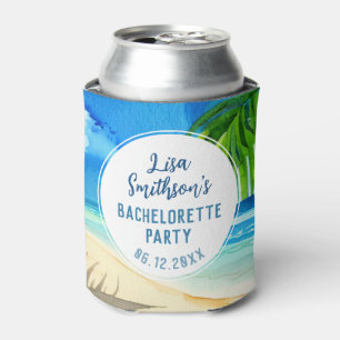 Niedliches Tropical Beach Wasserfarbe Custom Bache Dosenkühler