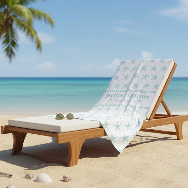 Niedliches türkisches Starfish Handtuch (Von Creator hochgeladen)