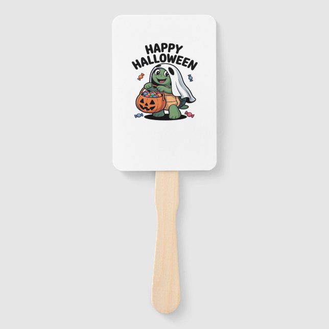 Niedliches Turtle Ghost Kostüm � Adortable Hallowe Fächer (Vorderseite)