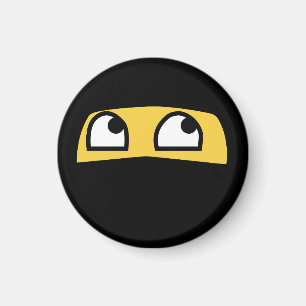 Niedliches u. kleines ninja Krieger emoji Magnet