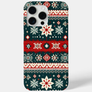 Niedliches Ugly Sweater Muster Weihnachten Case-Mate iPhone Hülle