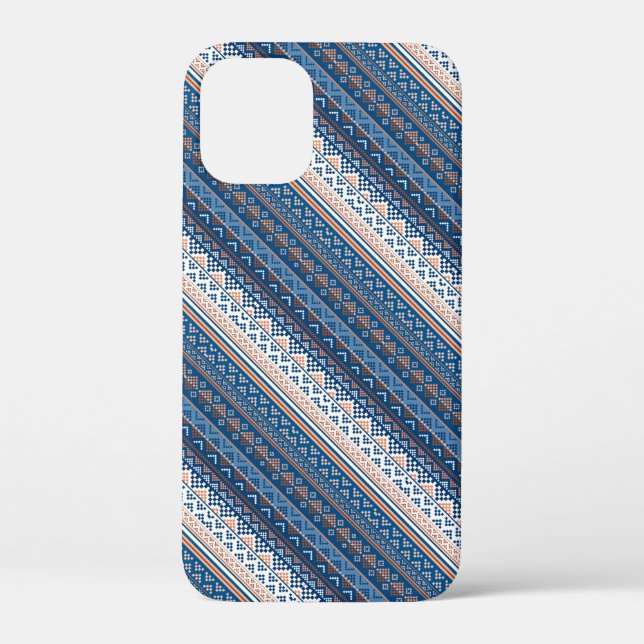 Niedliches ukrainisches Muster Case-Mate iPhone Hülle (Rückseite)