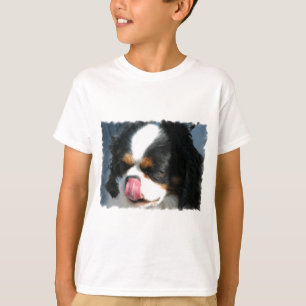 Niedliches unbekümmertes Spanial T-Shirt