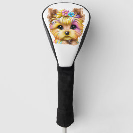 Niedliches und Adorable Baby Yorkie Golf Headcover