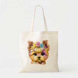 Niedliches und Adorable Baby Yorkie Tragetasche