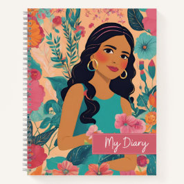 Niedliches und elegantes Diary-Notebook für organi Notizbuch