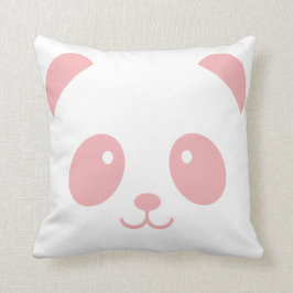 Niedliches und kudliches rosa Panda-Kissen Kissen