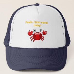 Niedliches und lustiges Crab Design für Meereslieb Truckerkappe
