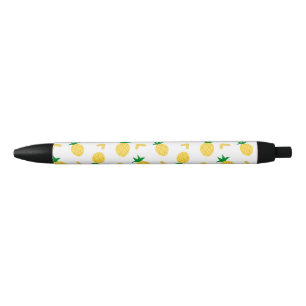 Niedliches und sonniges Ananas-Muster Kugelschreiber