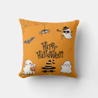 Niedliches und unheimlich Halloween Kissen