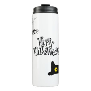 Niedliches und unheimlich Halloween Thermosbecher