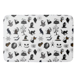 Niedliches und unheimliches Halloween Badematte