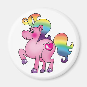 niedliches Unicornpony Magnet