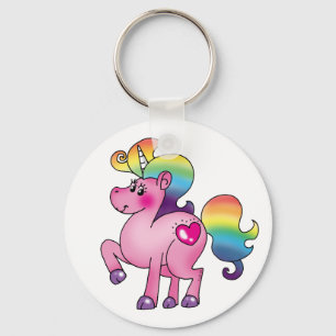 niedliches Unicornpony Schlüsselanhänger