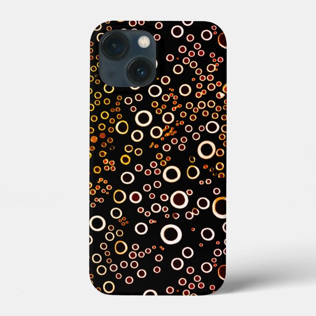 Niedliches Unique Bubble Muster Case-Mate iPhone Hülle (Rückseite)