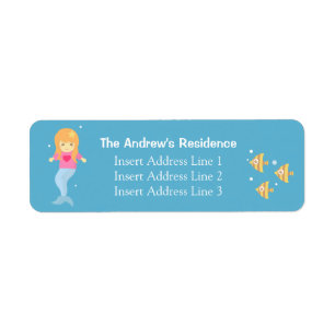 Niedliches Unterwasser-Kleine Mermaid-UAWG-Adresse