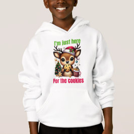 Niedliches Urlaubsdesign - Ich bin nur hier für da Hoodie