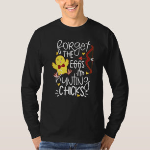 Niedliches Vergessen Eier Jagen Hühner Happy Oster T-Shirt