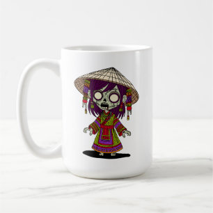 Niedliches vietnamesisches Zombie Kaffeetasse
