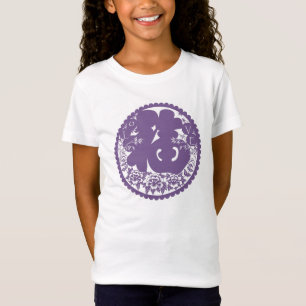 Niedliches Violet Lila Schönes Elegantes Cool Einz T-Shirt