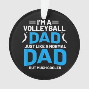 Niedliches Volleyballgeschenk für Väter und Männer Ornament