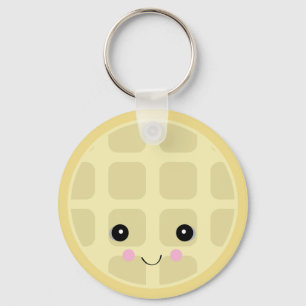 niedliches Waffel Schlüsselanhänger