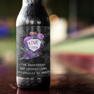 Niedliches Wasserfarbe Liebe Zauberspruch Hallowee