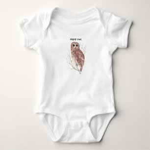 Niedliches Wasserfarbenangebot Baby Strampler