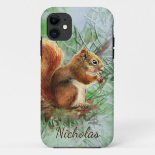 Niedliches Wasserfarbenkeulenvogel Tierischer Indi Case-Mate iPhone Hülle