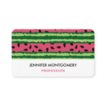 Niedliches Wassermelone Muster Pink & Green