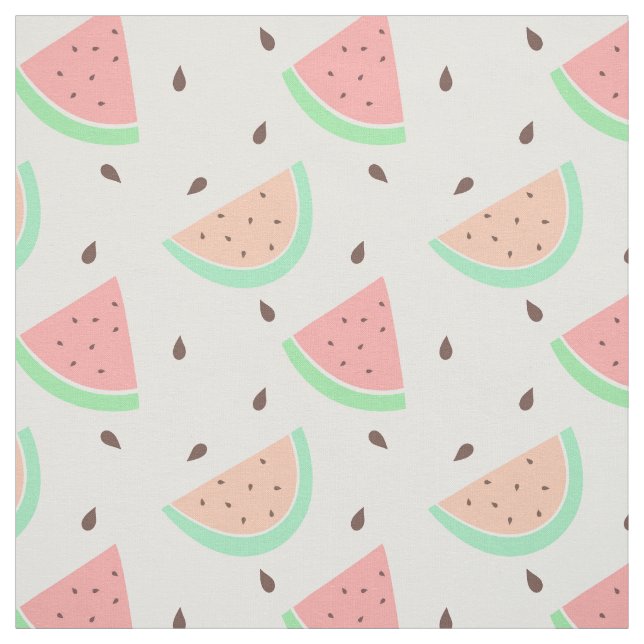 Niedliches Wassermelone-Muster Stoff (Muster)