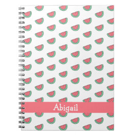 Niedliches Wassermelonenmuster - Kinder Notizblock