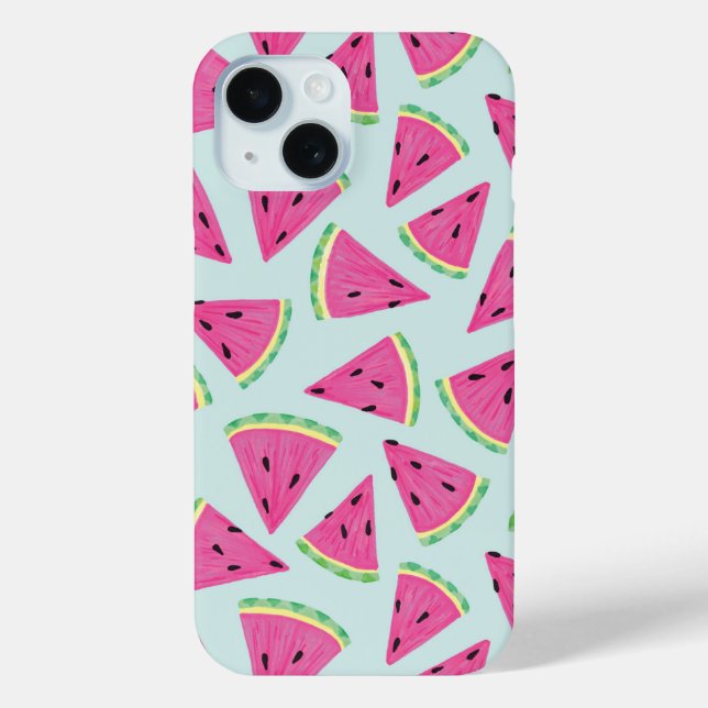 Niedliches Wassermelonmuster Case-Mate iPhone Hülle (Rückseite)