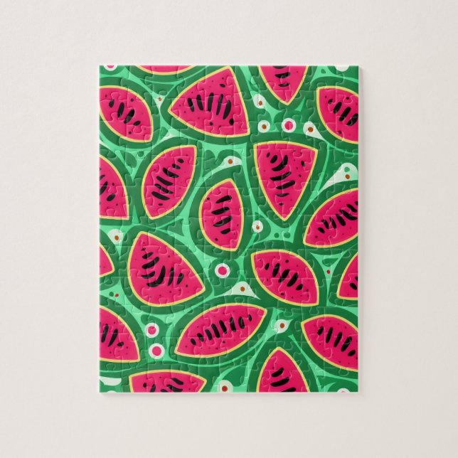 Niedliches Watermelon-Muster (Vertikal)