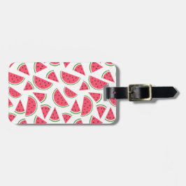 Niedliches Watermelon-Muster Gepäckanhänger