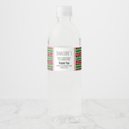Niedliches Watermelon Muster Pink & Green Geburtst