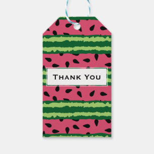 Niedliches Watermelon Muster Pink & Green Vielen D Geschenkanhänger