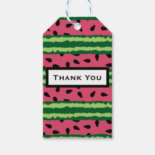 Niedliches Watermelon Muster Pink & Green Vielen D Geschenkanhänger