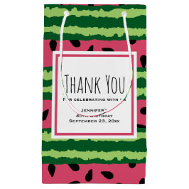 Niedliches Watermelon Muster Pink & Green Vielen D Kleine Geschenktüte