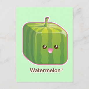 Niedliches Watermelon Postkarte