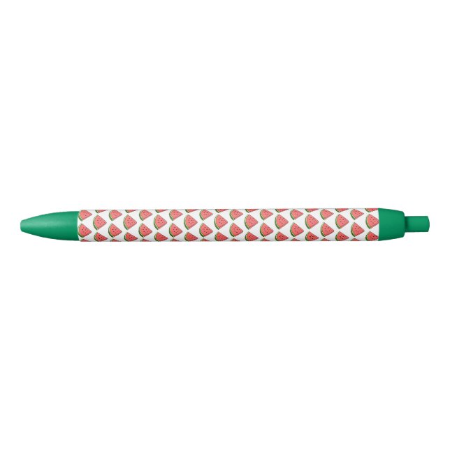 Niedliches Watermelon Slice Frucht Cartoon Pattern Kugelschreiber (Vorderseite)