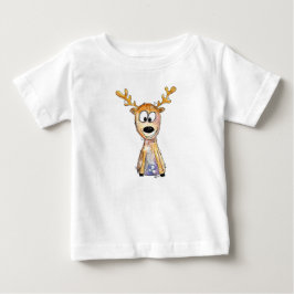 Niedliches Weidehirsch Baby T-shirt