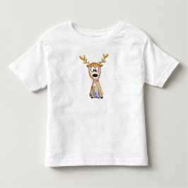 Niedliches Weidehirsch Kleinkind T-shirt