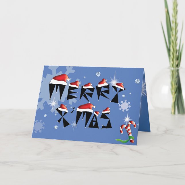 Niedliches Weihnachten des Spaßes (Vorderseite)