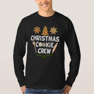 Niedliches Weihnachts-Cookie Crew Team Gingerbread T-Shirt