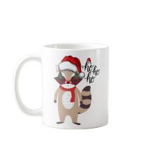 Niedliches Weihnachts-Raccoon-Geschenk Niedlicher 