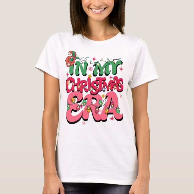 Niedliches Weihnachts-Shirt Weihnachtsgeschenk T-Shirt (Vorderseite)